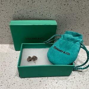 Tiffany & Co. Silver Twisted Earrings